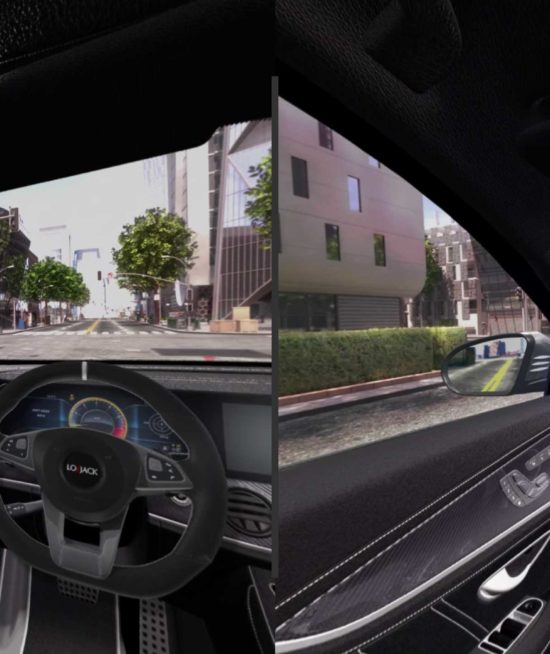 Applicazione VR Experience – Smart Dealer by LoJack Connect – Sviluppo App VR e Video 360° CGI